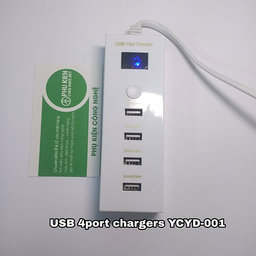 USB 4Port Chargers YCYD-001