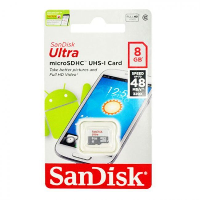 Thẻ nhớ Sandisk Ultra 8GB chính hãng